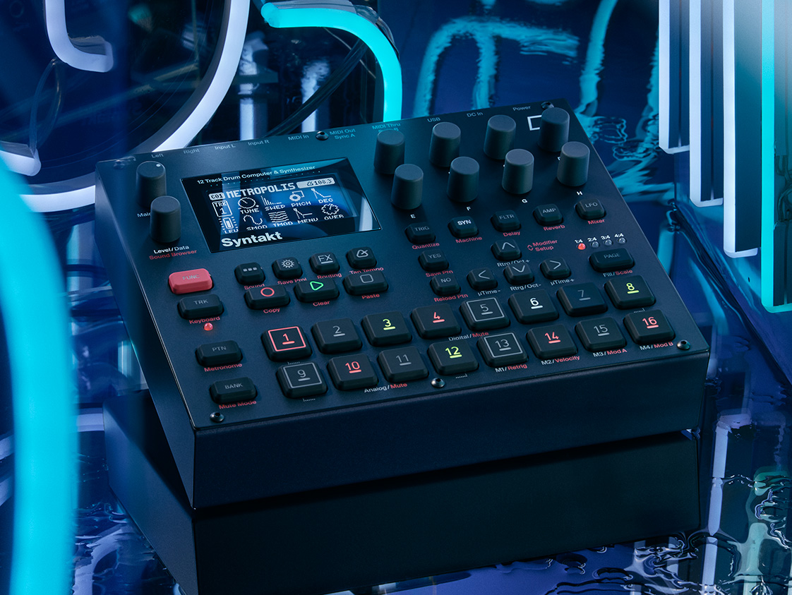 大砲候補  シンセサイザー syntakt 新品　elektron DJ機器